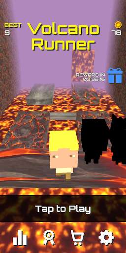 Run android online APK Volcano Runner from MyAndroid or emulate Volcano Runner using MyAndroid