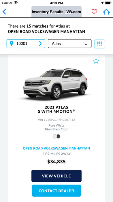 Emulate iPhone app Volkswagen Atlas using MyAndroid Emulate iPhone app Volkswagen Atlas using MyAndroid