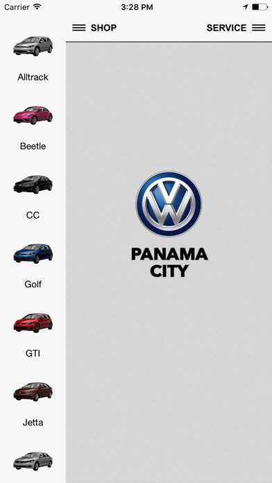 Emulate iPhone app Volkswagen of Panama City using MyAndroid Emulate iPhone app Volkswagen of Panama City using MyAndroid