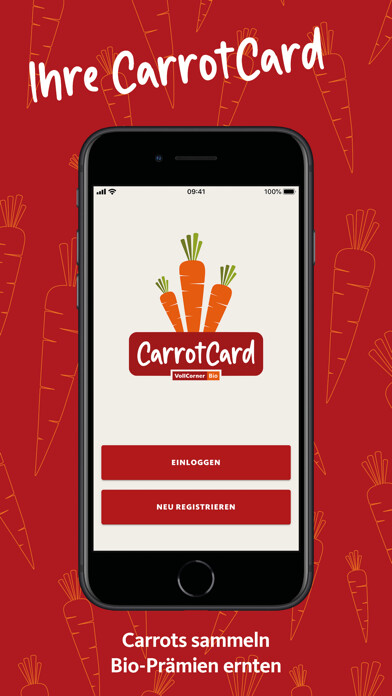 Emulate iPhone app VollCorner CarrotCard using MyAndroid