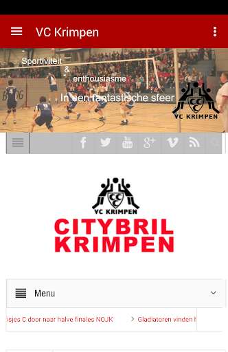 Run android online APK Volleybal Club Krimpen from MyAndroid or emulate Volleybal Club Krimpen using MyAndroid