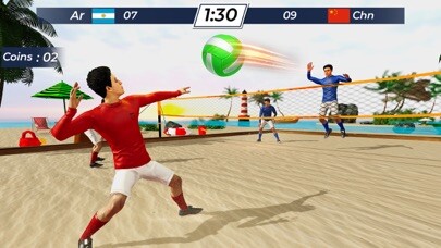 Emulate iPhone app Volleyball Champion League 3D using MyAndroid Emulate iPhone app Volleyball Champion League 3D using MyAndroid