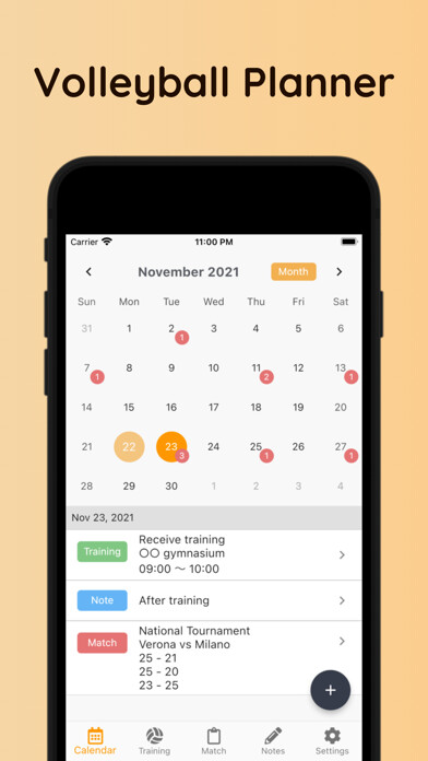 Emulate iPhone app Volleyball Schedule Planner using MyAndroid Emulate iPhone app Volleyball Schedule Planner using MyAndroid