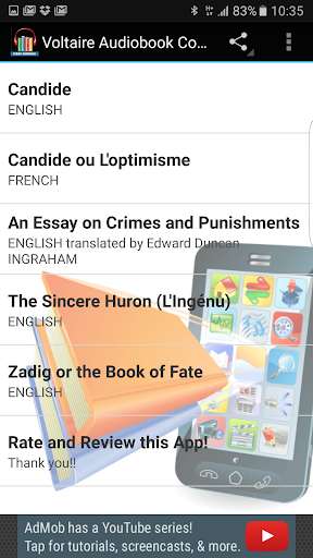 Emulate Android APK Voltaire Audiobook Collection Emulate Android APK Voltaire Audiobook Collection