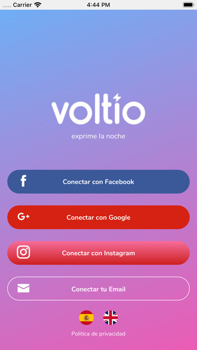 Emulate iPhone app Voltio - Exprime la Noche using MyAndroid Emulate iPhone app Voltio - Exprime la Noche using MyAndroid