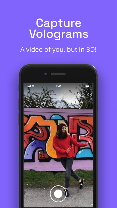 Emulate iPhone app Volu - 3D volumetric holograms using MyAndroid Emulate iPhone app Volu - 3D volumetric holograms using MyAndroid