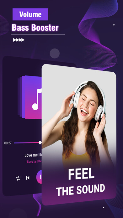 Emulate iPhone app Volume & Bass Booster using MyAndroid