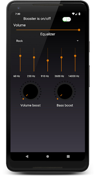 Run android online APK Volume Booster for Headphones with Equalizer from MyAndroid or emulate Volume Booster for Headphones with Equalizer using MyAndroid