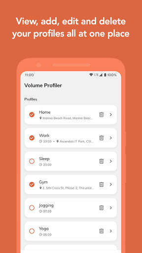 Run android online APK Volume Profiler from MyAndroid or emulate Volume Profiler using MyAndroid