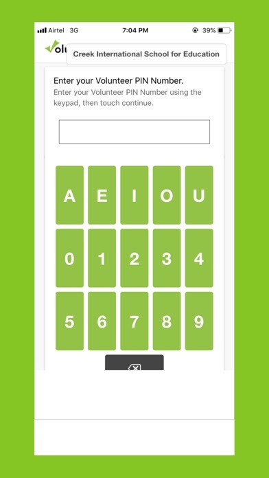 Emulate iPhone app Volunteer Kiosk using MyAndroid