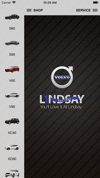 Emulate iPhone app Volvo Cars of Alexandria using MyAndroid