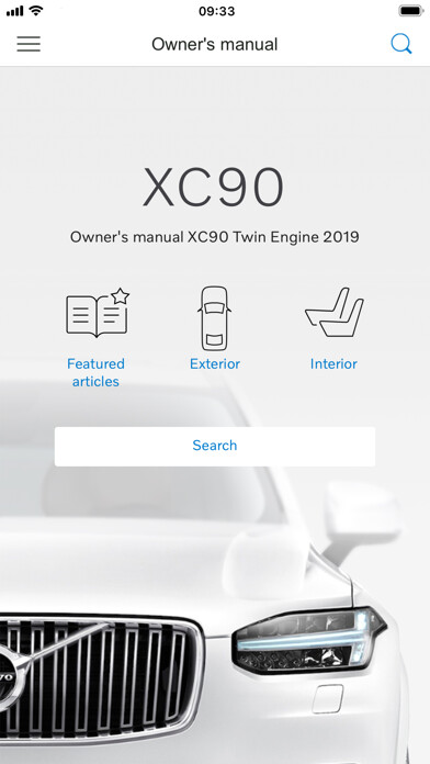 Emulate iPhone app Volvo Manual using MyAndroid Emulate iPhone app Volvo Manual using MyAndroid