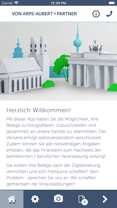Emulate iPhone app von Arps-Aubert + Partner using MyAndroid