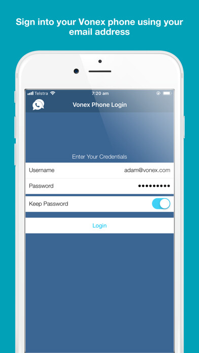 Emulate iPhone app Vonex Phone using MyAndroid Emulate iPhone app Vonex Phone using MyAndroid