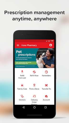 Run android online APK Vons Pharmacy from MyAndroid or emulate Vons Pharmacy using MyAndroid