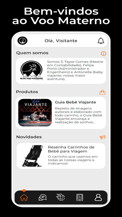 Emulate iPhone app Voo Materno using MyAndroid