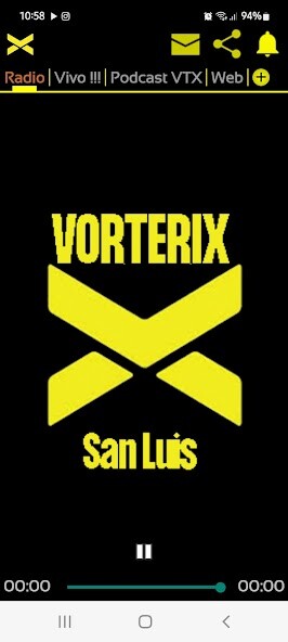 Run android online APK VORTERIX SAN LUIS from MyAndroid or emulate VORTERIX SAN LUIS using MyAndroid