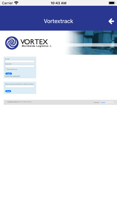 Emulate iPhone app VortexWL using MyAndroid