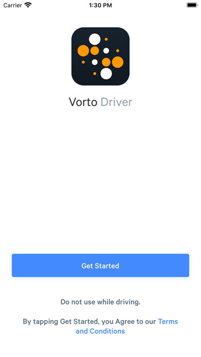 Emulate iPhone app Vorto Driver using MyAndroid