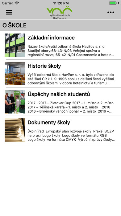 Emulate iPhone app VOS Havířov using MyAndroid Emulate iPhone app VOS Havířov using MyAndroid