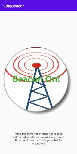 Run android online APK Vote Beacon from MyAndroid or emulate Vote Beacon using MyAndroid