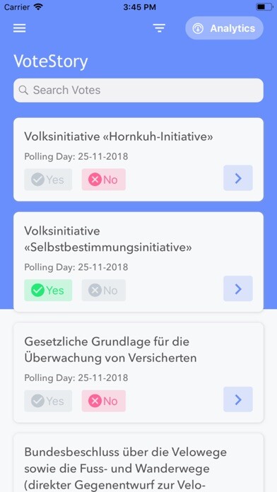 Emulate iPhone app Vote Story using MyAndroid Emulate iPhone app Vote Story using MyAndroid