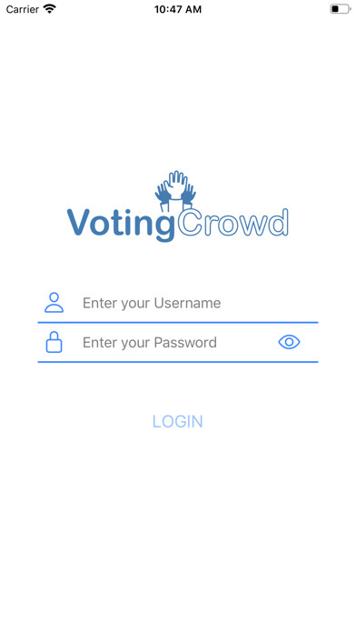 Emulate iPhone app VotingCrowd using MyAndroid