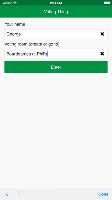Emulate iPhone app Voting Thing using MyAndroid Emulate iPhone app Voting Thing using MyAndroid