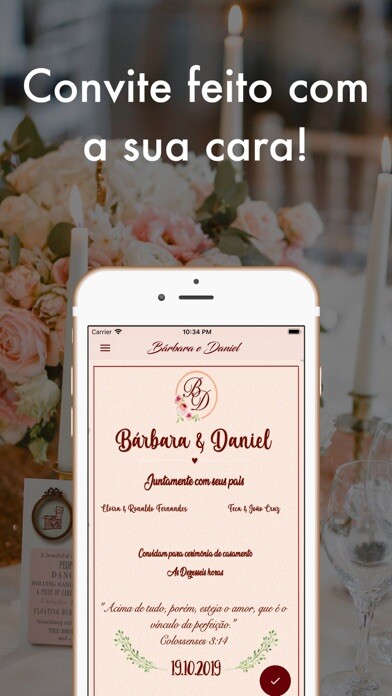 Emulate iPhone app Vou Casar! - Convite Virtual using MyAndroid Emulate iPhone app Vou Casar! - Convite Virtual using MyAndroid