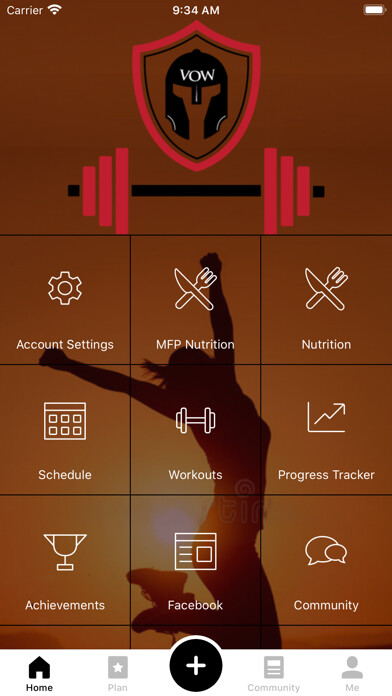 Emulate iPhone app VOW Health & Fitness Coaching using MyAndroid Emulate iPhone app VOW Health & Fitness Coaching using MyAndroid