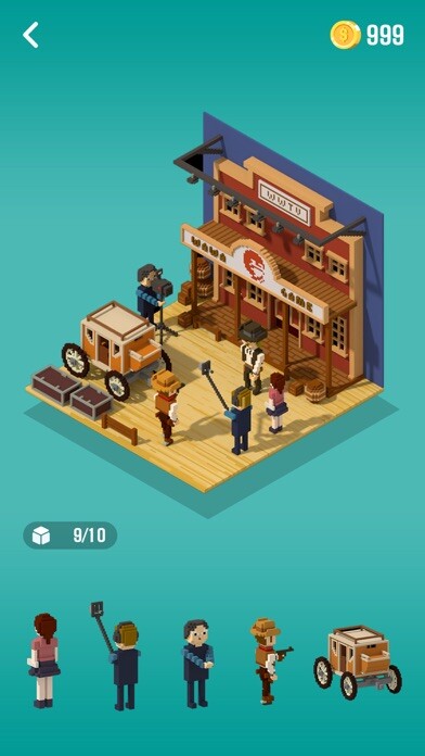 Emulate iPhone app Voxel Art 3D using MyAndroid