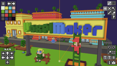 Emulate iPhone app VoxelMaker using MyAndroid