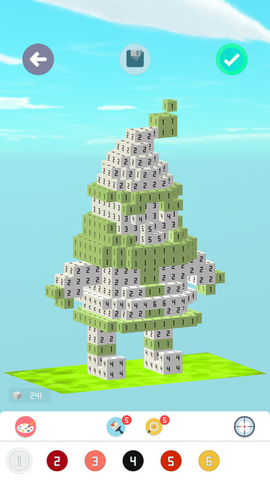 Emulate iPhone app Voxel Paint 3D coloring using MyAndroid Emulate iPhone app Voxel Paint 3D coloring using MyAndroid