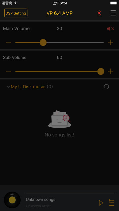 Emulate iPhone app Vox Research VP 6.4 AMP using MyAndroid