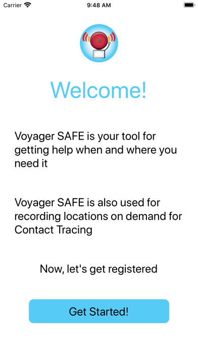 Emulate iPhone app Voyager Safe using MyAndroid