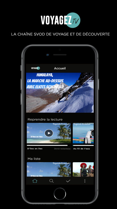 Emulate iPhone app VoyagezTv using MyAndroid Emulate iPhone app VoyagezTv using MyAndroid