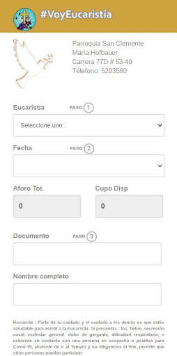 Run android online APK Voy Eucaristia San Clemente from MyAndroid or emulate Voy Eucaristia San Clemente using MyAndroid