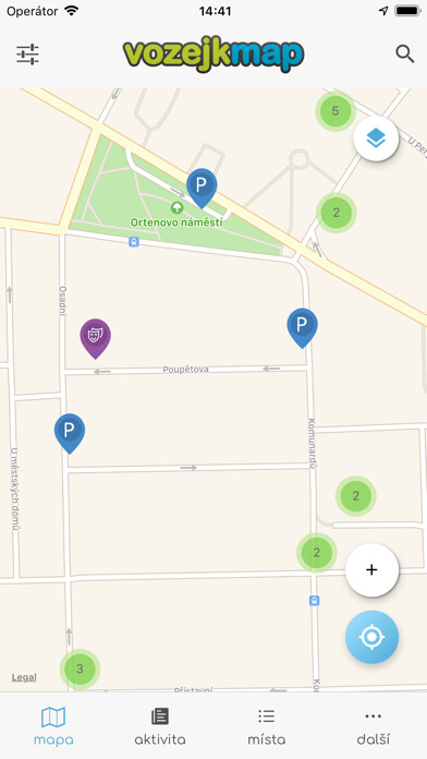 Emulate iPhone app VozejkMap using MyAndroid