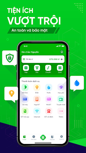 Run android online APK Ví PayME from MyAndroid or emulate Ví PayME using MyAndroid
