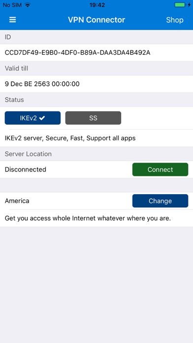Emulate iPhone app VPN Connector Unlimited Secure using MyAndroid Emulate iPhone app VPN Connector Unlimited Secure using MyAndroid
