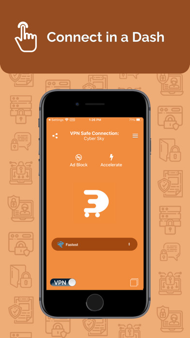 Emulate iPhone app VPN Dash + Private Browser using MyAndroid Emulate iPhone app VPN Dash + Private Browser using MyAndroid