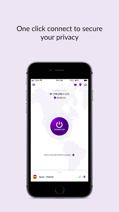 Emulate iPhone app VPN Guard Secure & Fast Proxy using MyAndroid