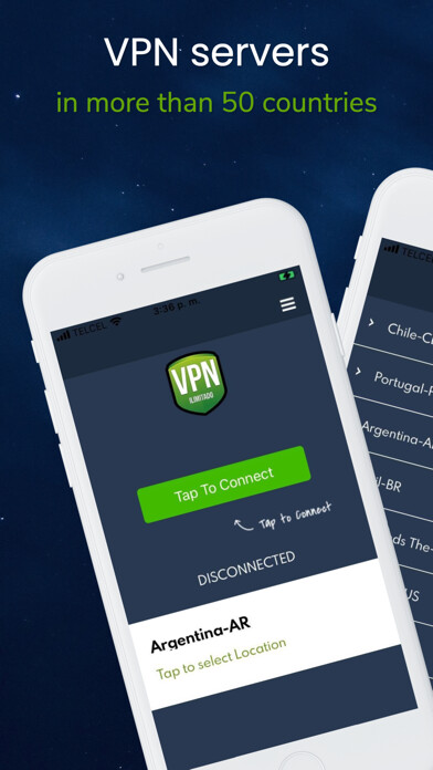 Emulate iPhone app VPN.lat - VPN ilimitado using MyAndroid Emulate iPhone app VPN.lat - VPN ilimitado using MyAndroid