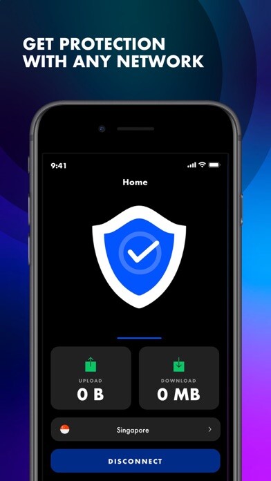 Emulate iPhone app VPNo - Fast stable VPN using MyAndroid
