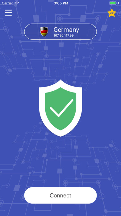 Emulate iPhone app Vpn One Click Professional using MyAndroid Emulate iPhone app Vpn One Click Professional using MyAndroid