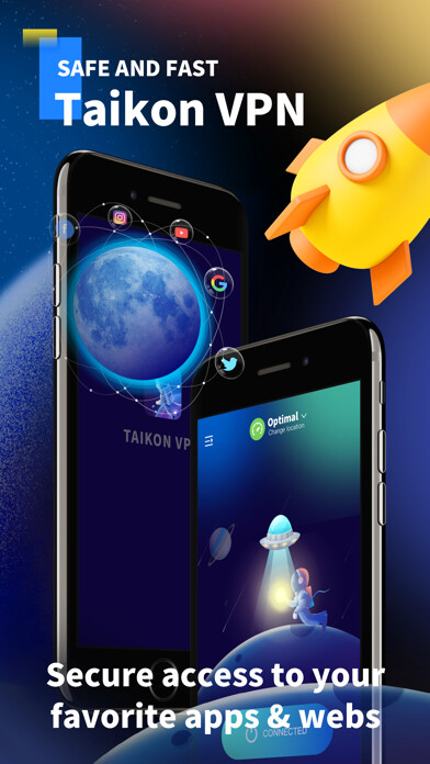Emulate iPhone app VPN Proxy Taikon - Super VPN using MyAndroid