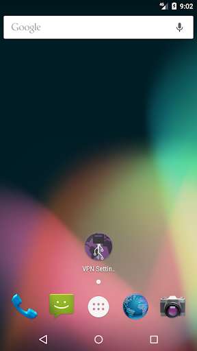 Run android online APK VPN Settings from MyAndroid or emulate VPN Settings using MyAndroid