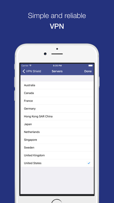 Emulate iPhone app VPN Shield Pro using MyAndroid Emulate iPhone app VPN Shield Pro using MyAndroid