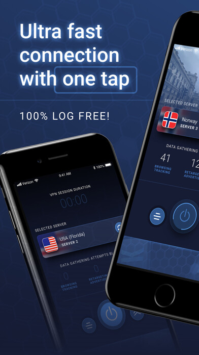 Emulate iPhone app VPN+ WiFi Super VPN for iPhone using MyAndroid
