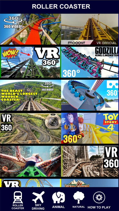 Emulate iPhone app VR 360 Roller Coaster Video HD using MyAndroid Emulate iPhone app VR 360 Roller Coaster Video HD using MyAndroid